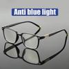 Fashion Glasses for Men Women Anti Blue Light Eyelasses Lightweight Frames Glasses Clear Lenses