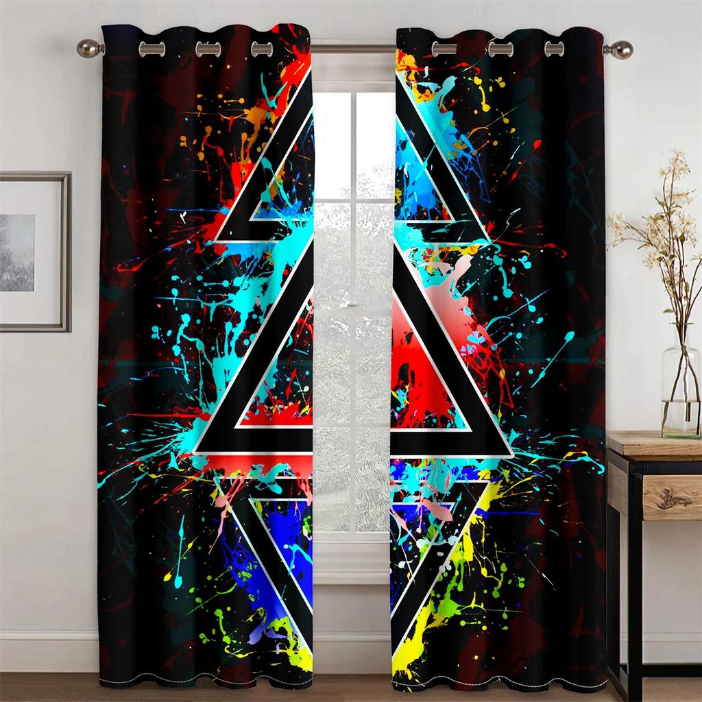 Забавная игра киберспорт крутой дизайн мальчики мужчины светофильтрующие шторы оконные шторы для гостиной спальни 2 шт декор