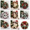 2023 Christmas Wreath: Cross-border Hot Selling 30CM Holiday Decoration for Shopping Mall & Hotel