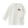 MIKI HOUSE Long Sleeve Solid Sailor Bear Made In For Boys and Baby White Blouse, Color, Collar, Design, Japan, 100% Cotton, Girls, Clothes, Kids'