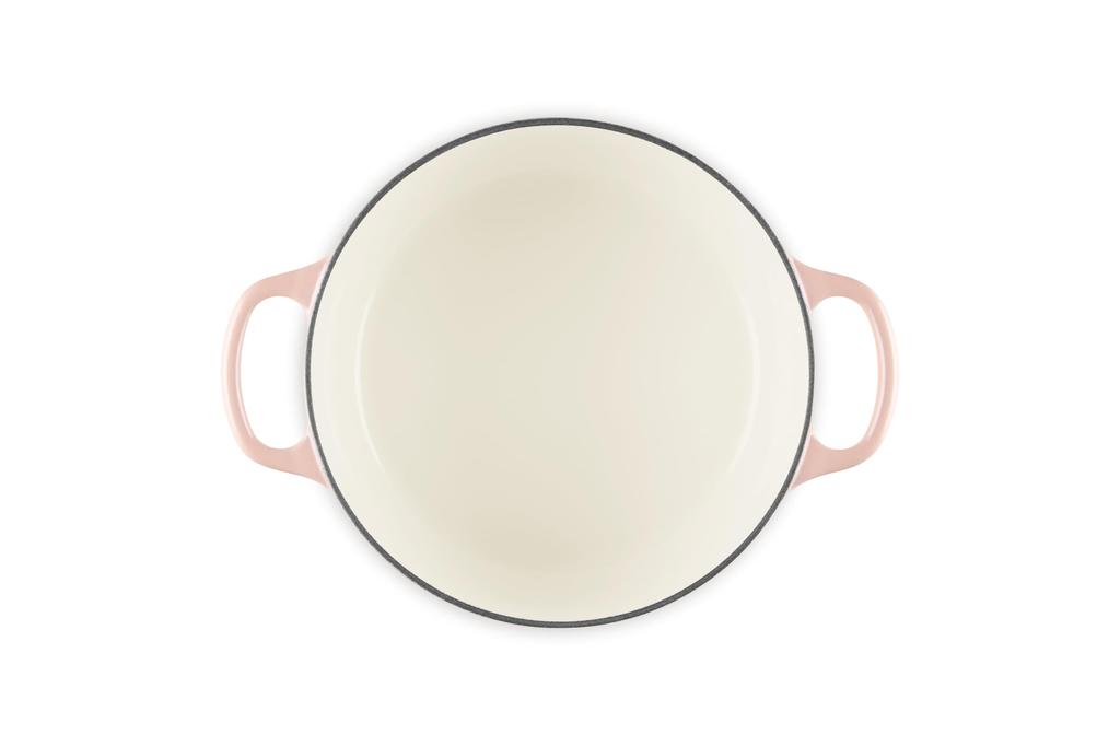 Литая эмалированная кастрюля Le Creuset Signature Cocotte Ronde 22 см, совместимая с газовой духовкой IH, японская [Авторизованный продукт]