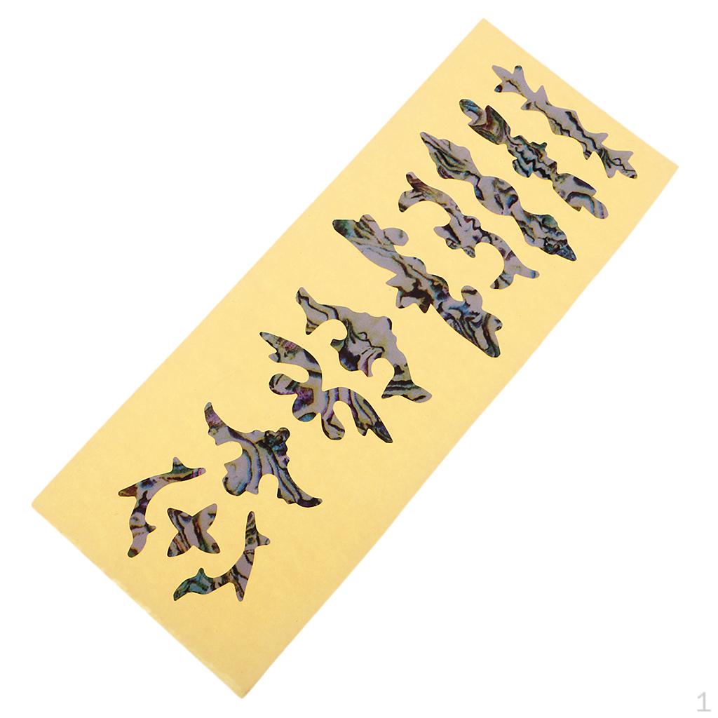 "Набор наклеек на гриф музыкального инструмента для электрогитары и бас-гитары"