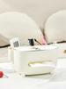 Multi Functional Tissue Storage Box Napkin Holder Living Room Office Desktop Sundries Organizer Paper Tissue Case
