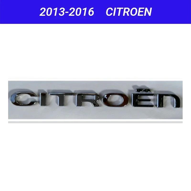 ABS Car Rear Trunk Emblem Badge Decal Sticker for Citroen Logo C5 C2 Exterior Auto Modification Accessory aoq123