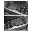 Car Storage Box For Kia EV6 2024-2024 Center Console Storage Box Lower Layer Tray Tidying Center Console Organizer Accessor U3L9