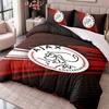 Atalanta 3Pcs Bedding Set Duvet Cover With Two Pillowcases For Bedroom Home Decoration