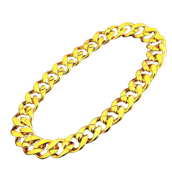 Мужское ожерелье с большой цепью в стиле хип-хоп из смолы, преувеличенное геометрическое колье-чокер для коктейльной вечеринки