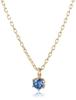 September Birthstone Sapphire K10 Yellow Gold Single Necklace [Stella.J] Stellar.J TDS8206J_-89