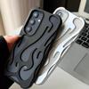 Fashion Hollow Flame Pattern TPU Soft Cover For Samsung S25 Plud S24 Ultra S23 S22 A16 A06 A55 A15 A14 A54 Matte Glossy Shockproof Slim Phone Case