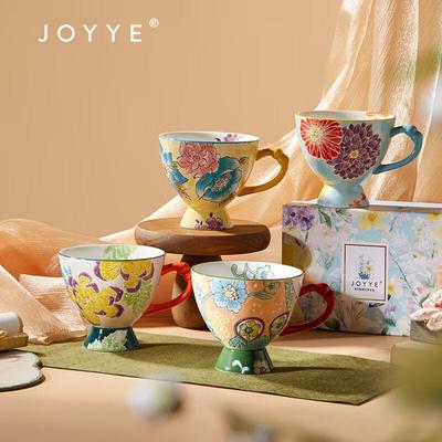 Керамическая кружка Ханьфу JOYYE, расписанная вручную