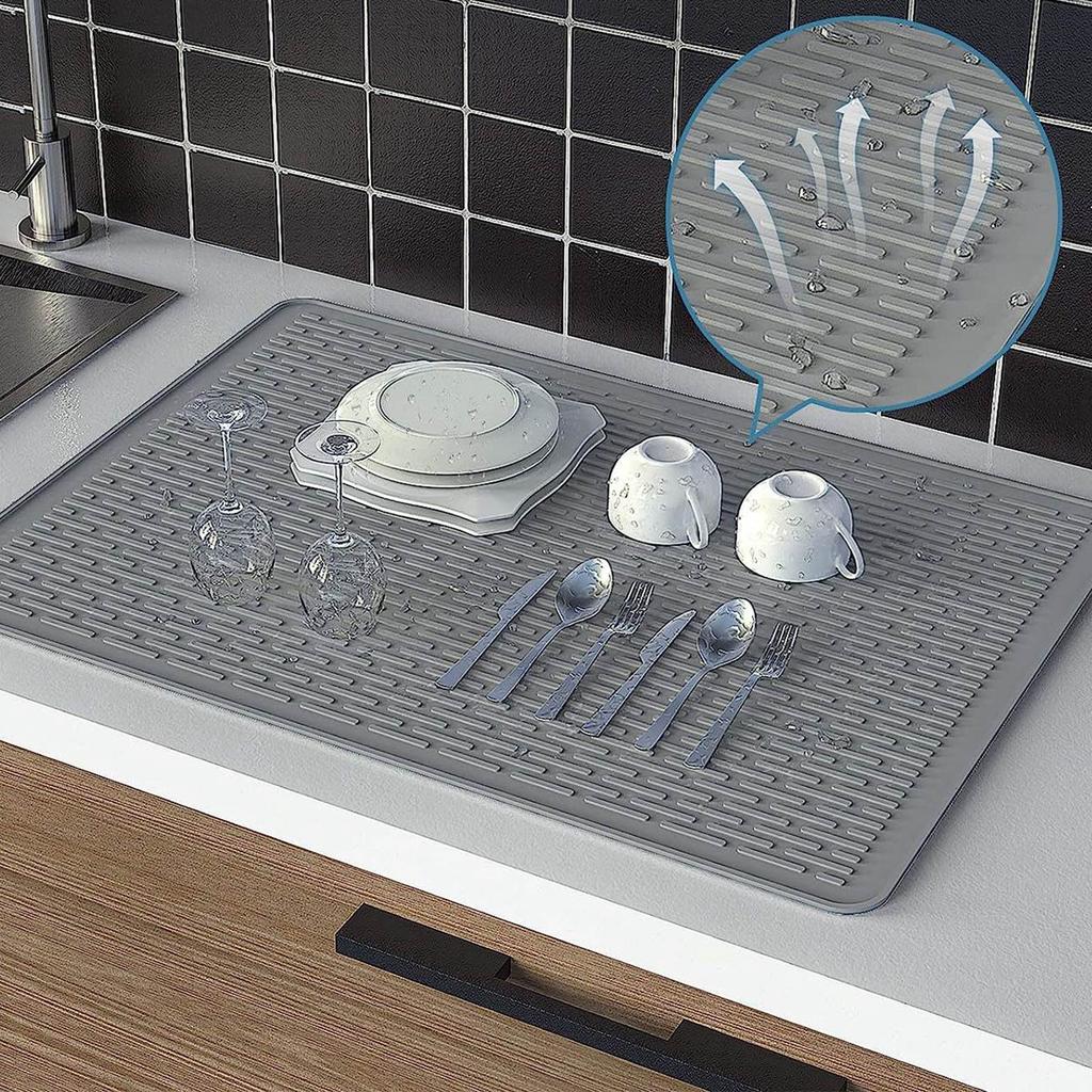 Силиконовый верхний чехол для плиты 28x20 дюймов темно-серый защитный чехол для электрической варочной поверхности многоцелевой кухонный теплоизолятор