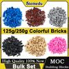 125g/250g DIY Building Blocks Bulk Set Colorful Classic Bricks Creative City Assembly Educational Toy for Kids