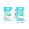 60Pcs Silicone Tooth Cleaning Brush 60Pcs Tooth Brush New Interdental Brush  Oral Cavity