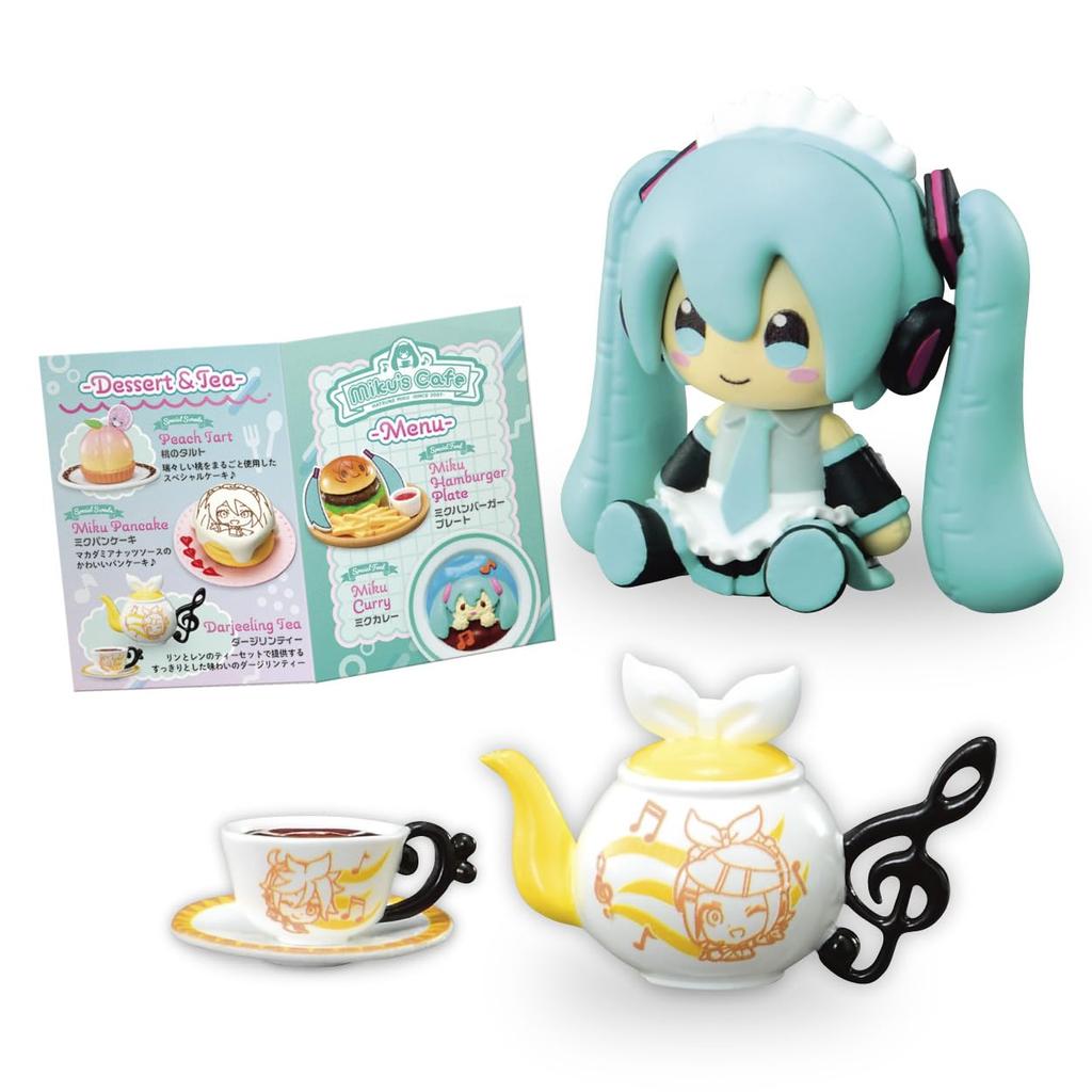 RE-MENT [Hatsune Miku Series] Miku's Cafe 1BOX Approx. H115 X W70 X D60mm Made of PVC