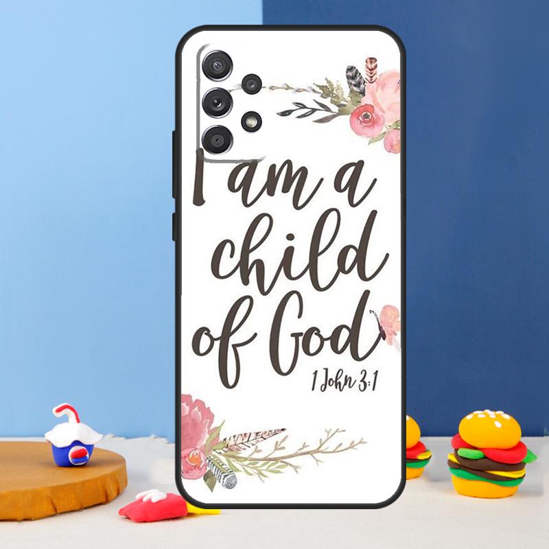 Bible Verse Quotes Case For Samsung Galaxy A53 A33 A13 A34 A54 A14 A35 A55 A15 A56 A36 A26 A16 A06 A22 A32 A52
