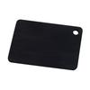 Noboda RUBBER Raba Rubber Cutting Board, Black, Medium, Synthetic Rubber, Gift, Made In Japan, 300 X 200 X 8mm, NBD001