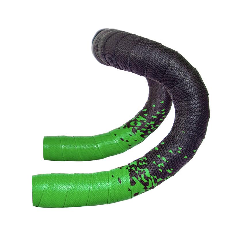 Li Shi Gradient Color Anti-slip Shock-absorbing Leather Bicycle Handlebar Tape