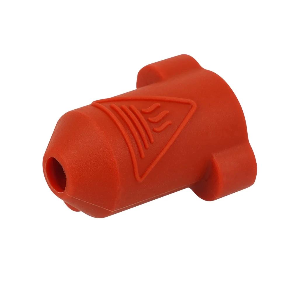 For Creality K1 K1 Max Silicone Sleeve For Heat Insulation Case Ceramic Heat Cover Black Red Silicone Sock For Creality k1 max