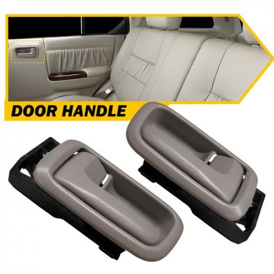 Interior Door Handle Trim Rear Left&Right Fit For 2000-06 Toyota Tundra Beige