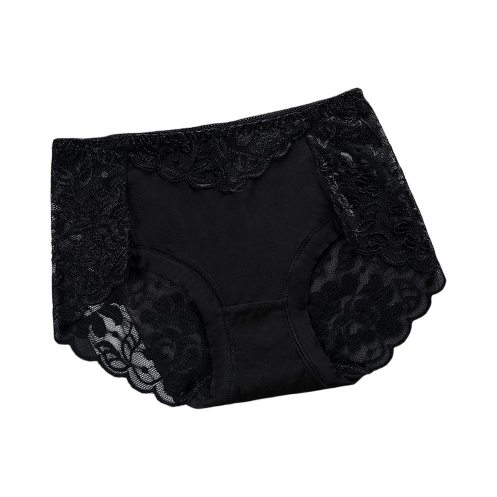 Ladies' Mid Waist Sexy Lace Women's Underwear Lifting Buttocks