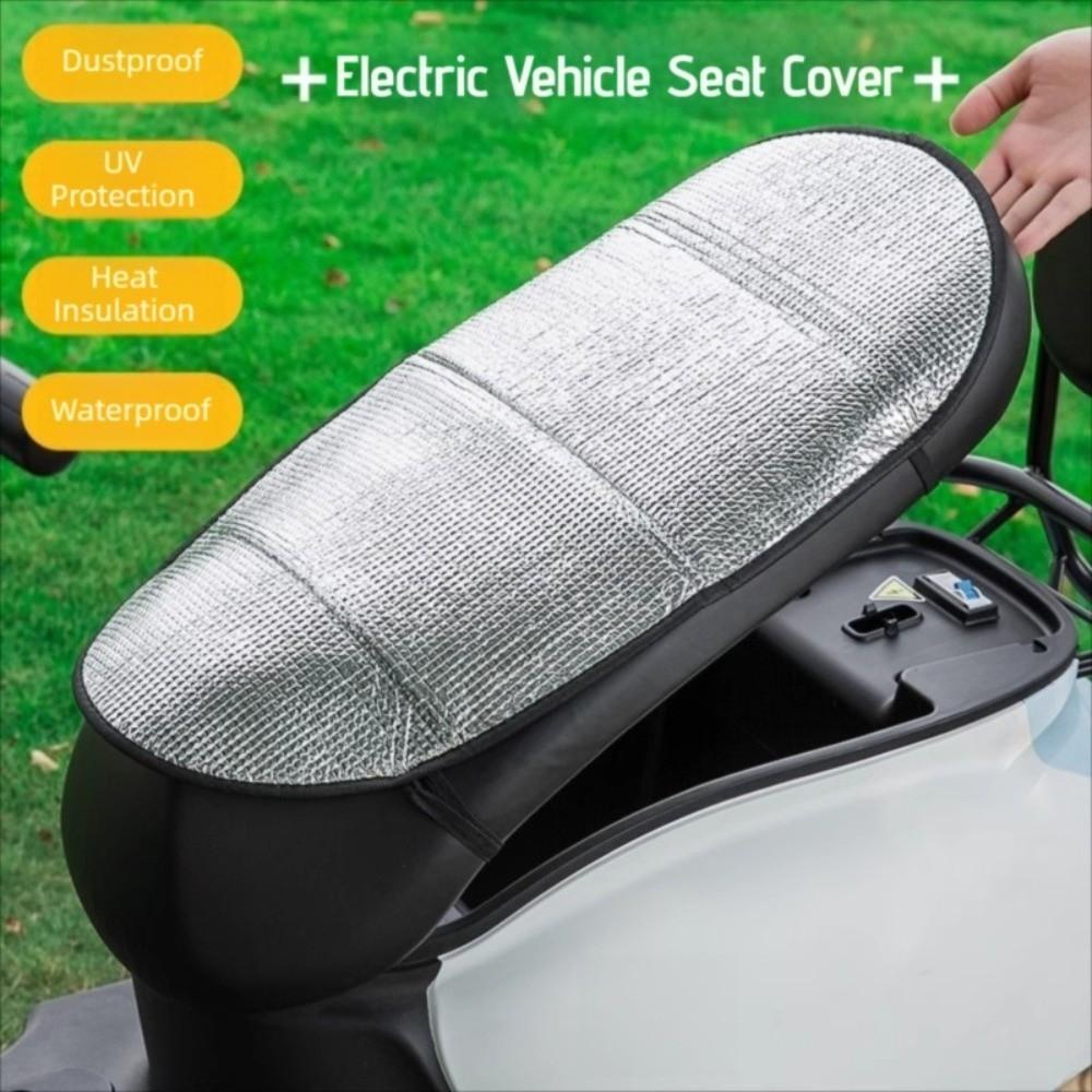 Aluminum Foil Reflective Heat Electric Scooter Heat Insulation Pad Sunproof Seat Cushion  Outdoor