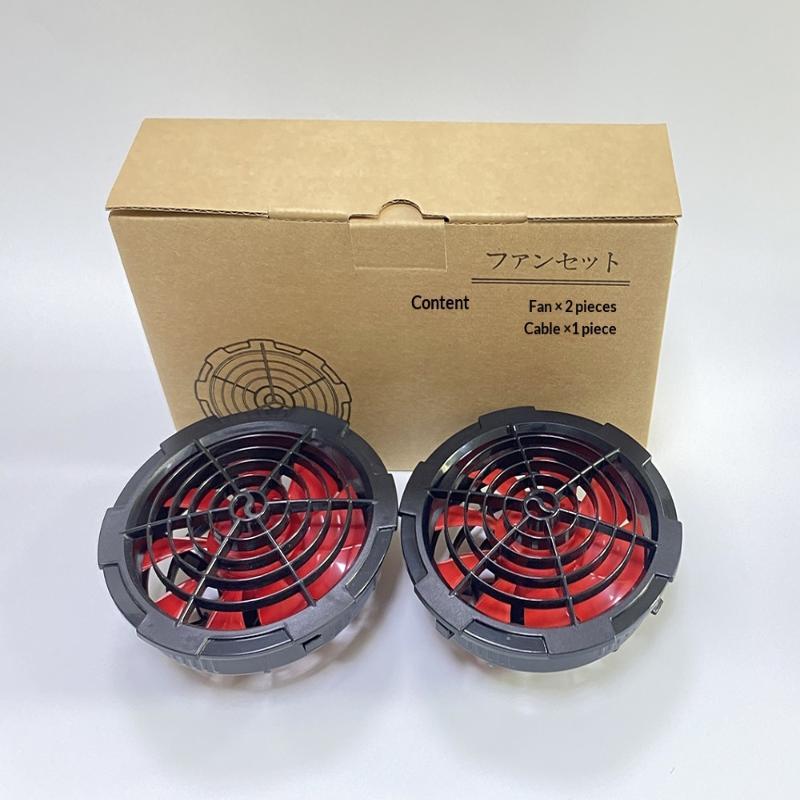 12V Cooling Air Conditioner Workwear Adjustable Fan Long Endurance Battery Full Set for Outdoor Exhibition Staff