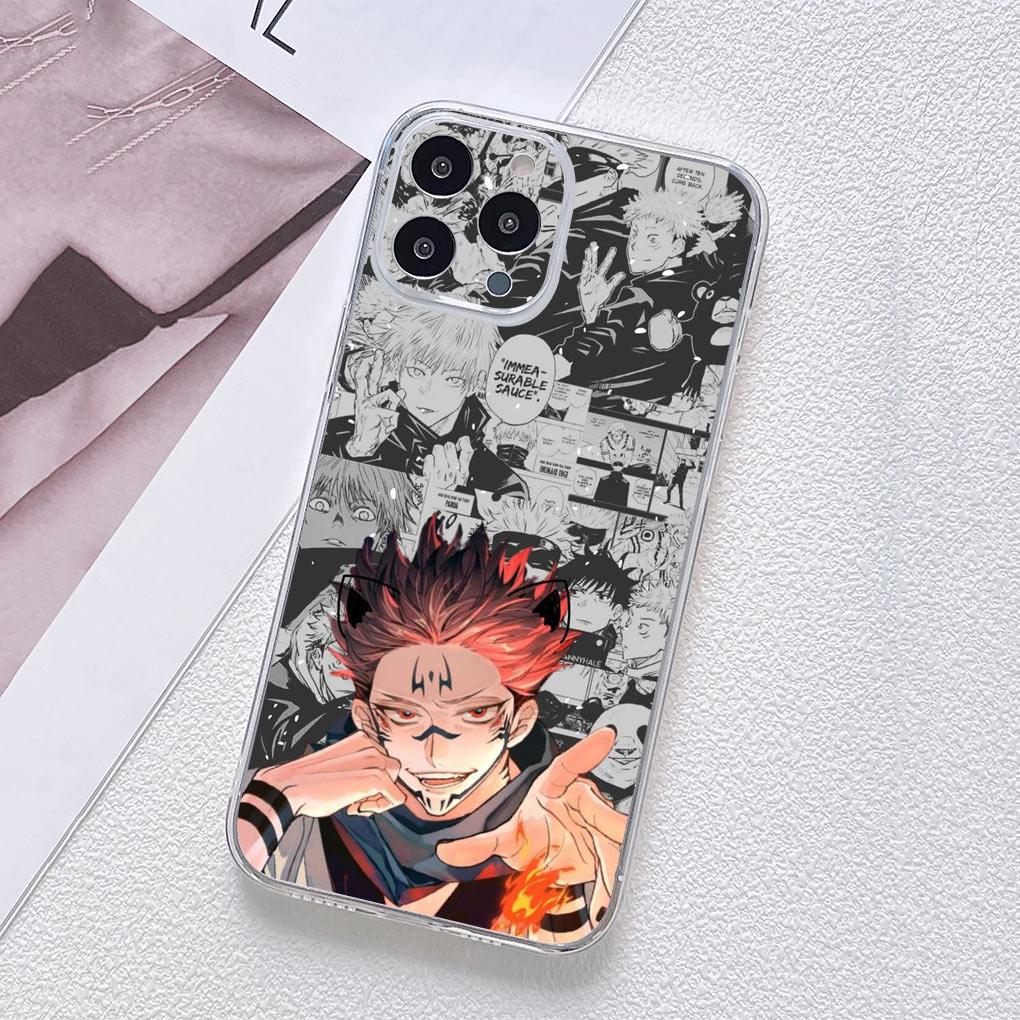 Gojo Satoru Jujutsu Kaisen Itadori Yuji Cover Phone Case for Samsung Galaxy A04 A14 A23 A34 A54 M23 M33 M52 M53 M30S M31 M51 M21
