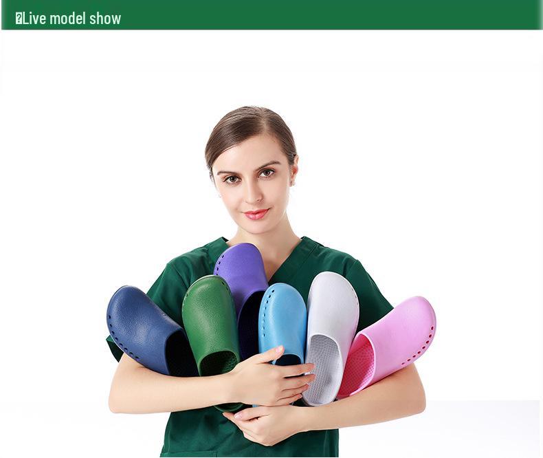 Non-Slip Closed-Toe EVA Surgical Clogs - Soft, Breathable, Comfort for Medical Staff