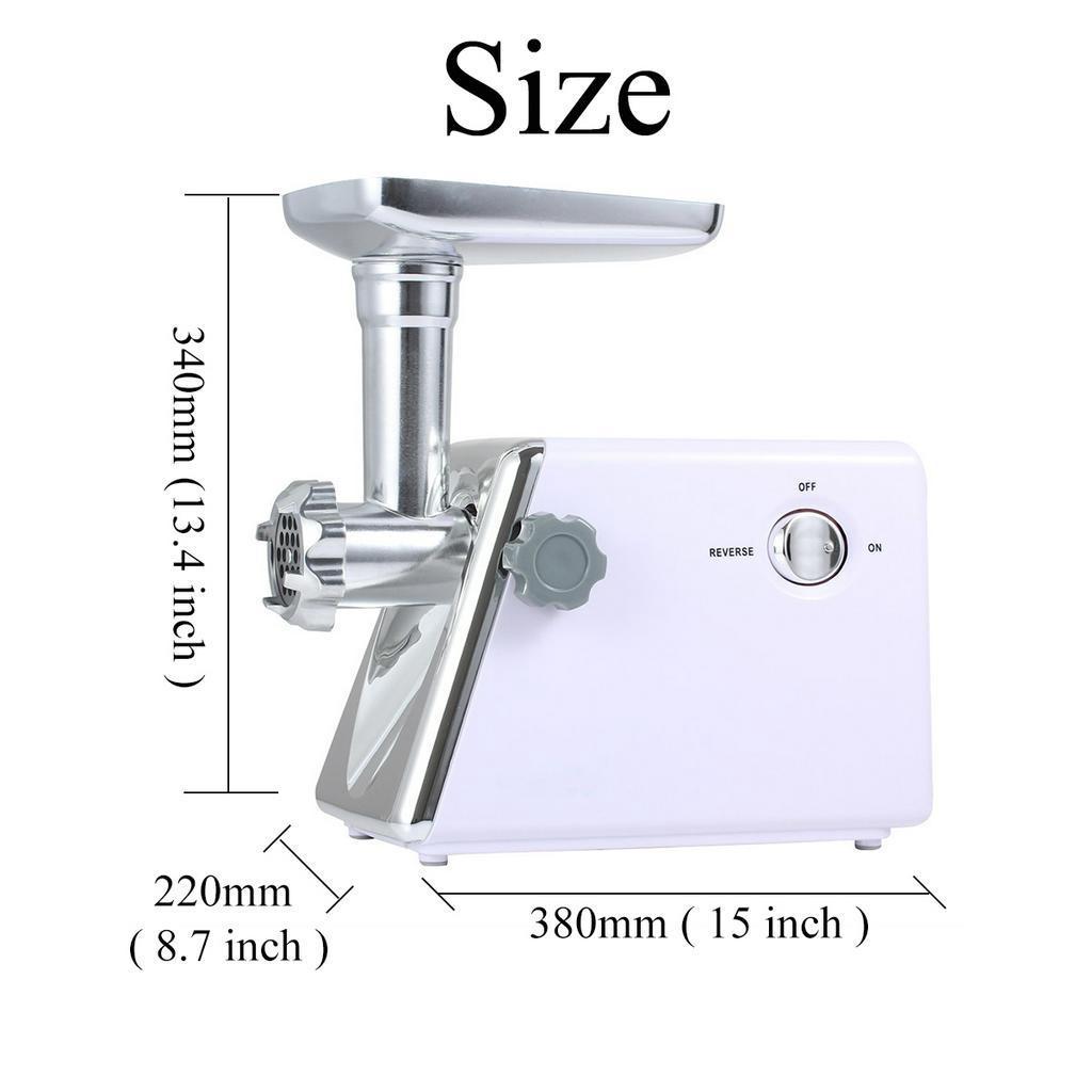 2800W High Power Electric Meat Grinder Meat Vegetables Grinder Food Mixer Mincing Cutter Machine for Household Kitchen Tools