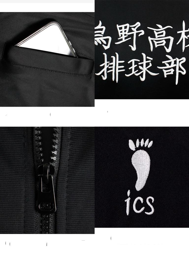 [ЭНДИАНДУО] Джерси средней школы Карасуно, средней школы Некома, средней школы Инаризаки, костюм для косплея на Хэллоуин (Карасуно, М)