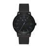 Мужские часы Armani Exchange с тремя стрелками, черная нержавеющая сталь, AX2760