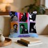 YYeule Album Evangelic Girl Is a Gun Cushion Cover Short plush pillowcase for bed sofa carwashable