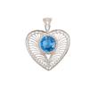 Tanzanite Gemstone Handmade 925 Sterling Silver Jewelry Partywear Pendant 1.4" CP-15-11