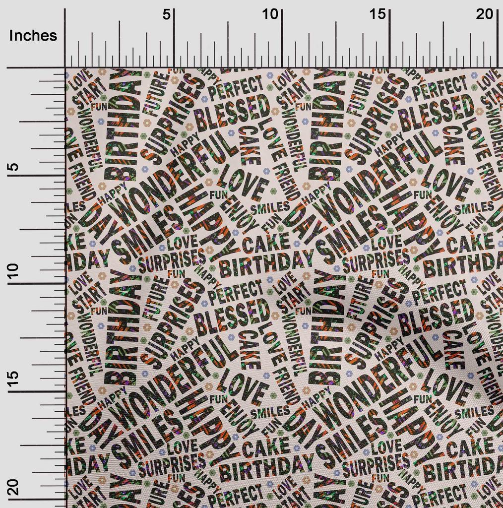 oneOone Cotton Flex Peach Fabric Text Sewing Fabric By The Yard Printed Diy Clothing Sewing Supplies 40 Inch