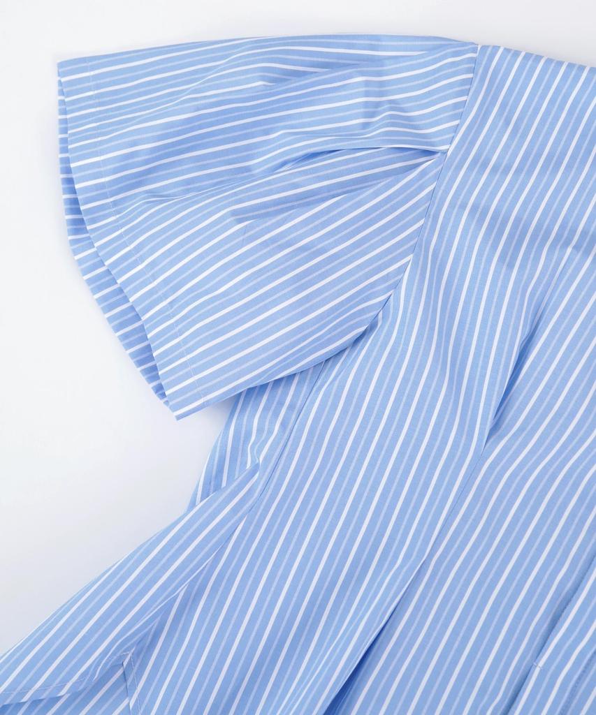 Titibait Waist Tuck Half Sleeve Shirt ADXP4114 Free Size Black Women's