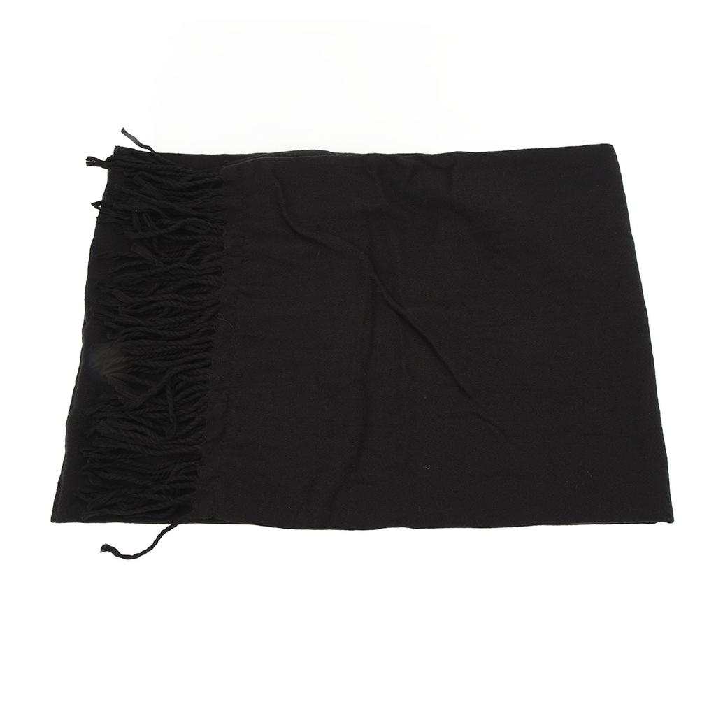 Heated Scarf for Men Women 3 Temperature Settings Lightweight Soft USB Rechargeable Heated Scarf Black