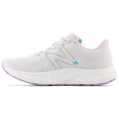 Nb Fresh Foam Удобная Ткань Низкие Кроссовки для Марафона Женские кроссовки Серый Розовый WEVOZMG3