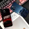 Чехол для телефона L494 Sport Car для iPhone 17,16,15,14,13,12,11 Plus,Pro Max,XS, Мягкий силиконовый черный чехол
