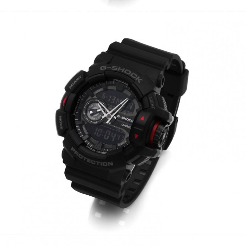 G Shock Ga 400 1bhdr Ga 400 1b big Face цифровые аналоговые спортивные солдатские мужские уретановые часы
