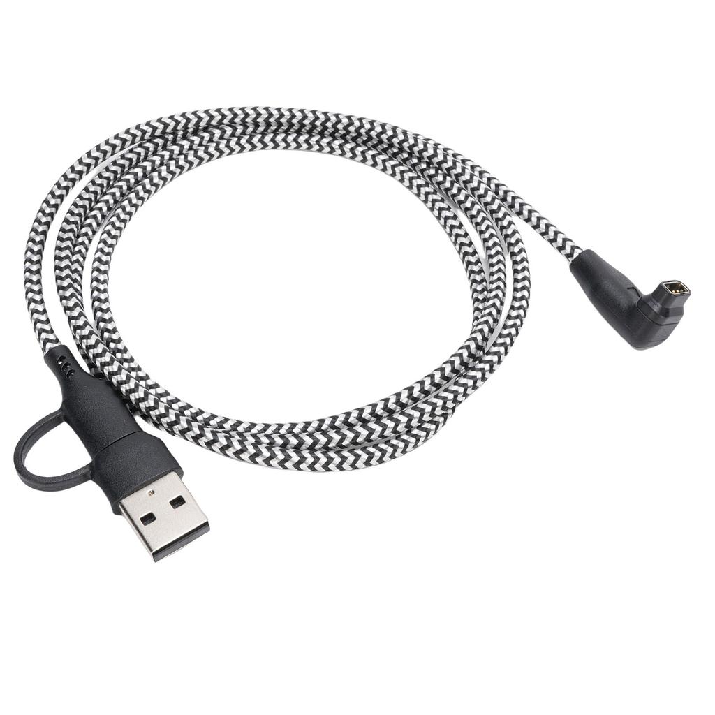 Зарядный кабель USB и Type C подходит для смарт-часов COROS PACE Pro, длина 1 м, 2 в 1 зарядный шнур USB A и C