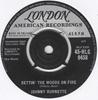 7-дюймовая пластинка ДЖОННИ БЕРНЕТТ - Settin' The Woods On Fire 45HLG9458 London Records, 1960 Великобритания Рок Б/У