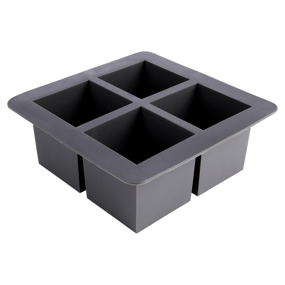Silicone ice cube mold XXL 15.5x15.5x6 cm 3 pcs.