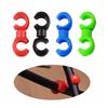 10/20pcs Bicycle MTB Brake Cable S Style Clips Rotating Buckle Hose Guide Bike Cross Line Hook Tidy Clip Ring Clasp Cycling