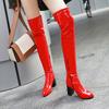 Women's High-heeled Boots, Sexy European and American Style Thick-heeled Large-size Autumn and Winter New Color Boots