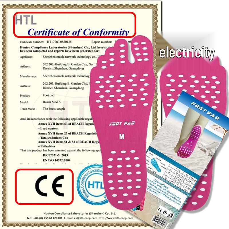 Beach Invisible Anti-slip Foot Pad: Full Foot Protection Patch