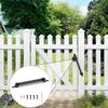 Gate Spring Self Closing, Automatic Closure Hardware Easy Installation 14" Adjustable Tensioner
