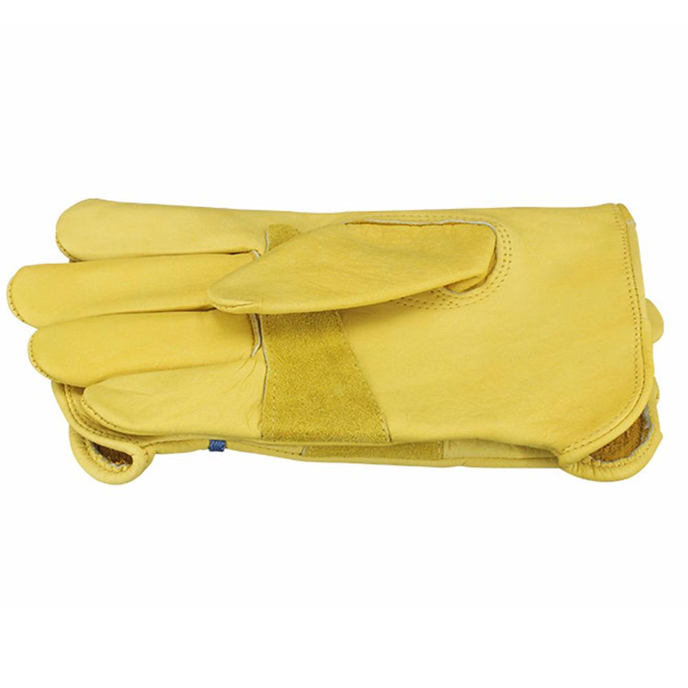 FEIJIEAST рабочие перчатки из воловьей кожи для садового мотоцикла, вождения, сварочные мастерские, нескользящие