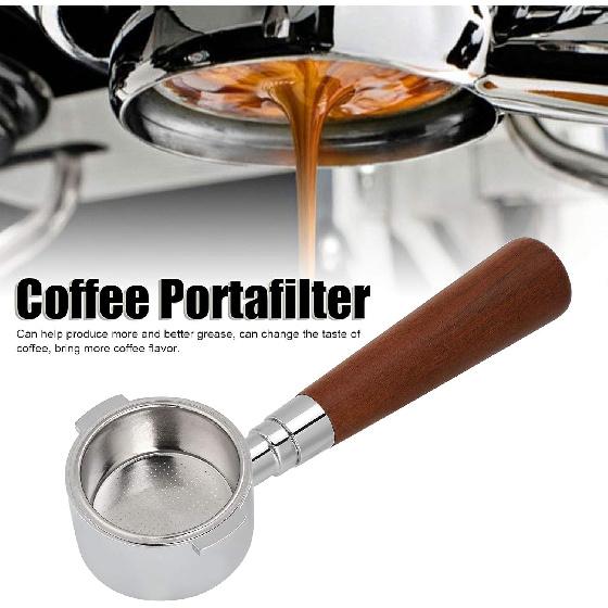 Bottomless Portafilter, Portable 51mm Coffee Bottomless Handle Easy To Use Home Kitchen Bottomless Filter Handle Replacement Accessories for Delonghi