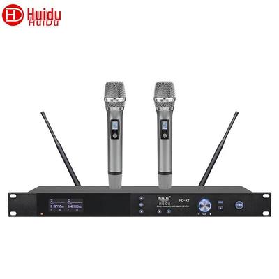 Huido HD-X2 Профессиональная беспроводная система с двумя ручными микрофонами (Китайская версия)