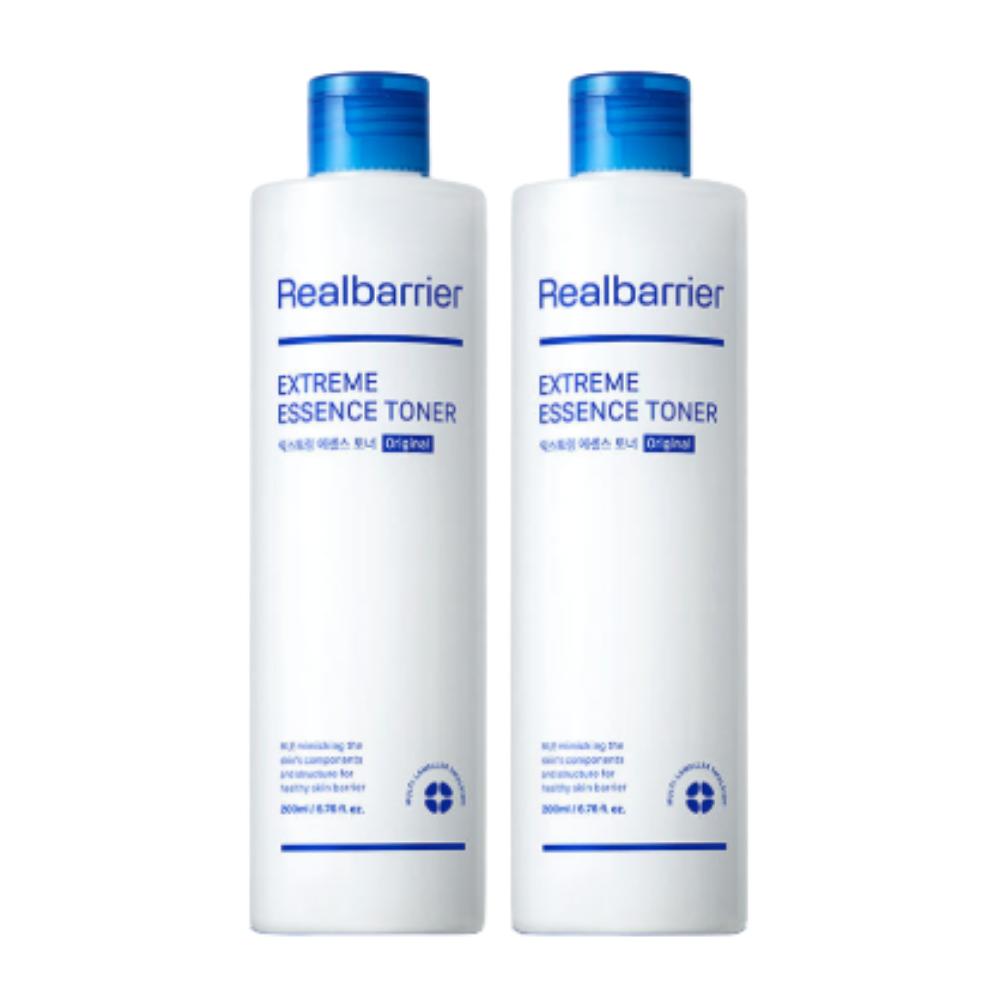 Real Barrier Extreme Essence Toner 200ml Duo Set (2PCS) - Deep Hydrating Barrier Support & Nourishing Skin Prep